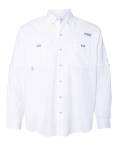 Columbia PFG Bahama II Long Sleeve Shirt 212463 S-3XL UPF 50 Fishing Outdoors - Picture 1 of 33