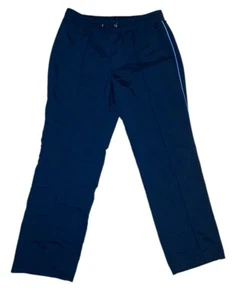 Oleg Cassini Women’s Athletic Track Striped Pants Size Large - Picture 1 of 4