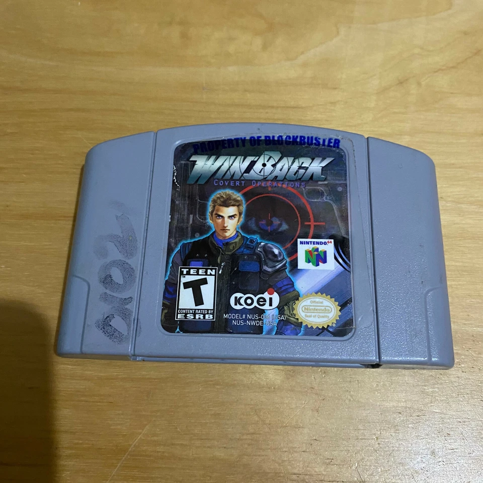 Nintendo 64 N64 NTSC-U USA - WinBack Covert Operations - Image 1 of 2