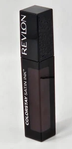 REVLON COLORSTAY TINTA SATINADA LÍQUIDO COLOR DE LABIOS/LÁPIZ LABIAL "CEREZA NEGRA" #022 NUEVO - Imagen 1 de 3