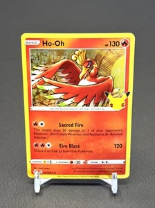 HO-OH HOLO RARE #1 POKEMON CELEBRATIONS 2021 TCG - Picture 1 of 2