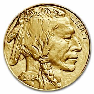 1 Unze GOLD USA 2024 BU American BUFFALO & Indianer 50 $