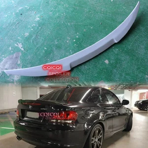 Unpainted M4 Type Trunk Spoiler for BMW 07-13 E82 1-series Coupe 120i 118d 135i◎ - Picture 1 of 3