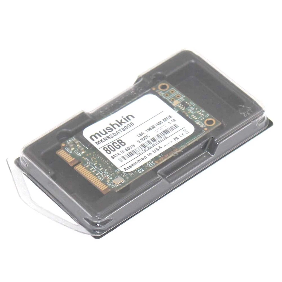 80GB mSATA-III 6Gb/s SSD - MKNSSDAT80GB - Image 1 of 1