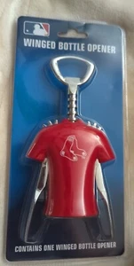 BOSTON RED SOX MLB Red Jersey Butterfly Winged Wine Bottle Opener - Picture 1 of 2