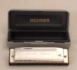 Hohner Special 20 Vintage Harmonica No. 560/20 Germany Marine Band with Case - Picture 1 of 9