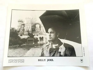 1987 Billy Joel Russland Konzert Roter Platz Moskau Pressefoto s/w Bild 8x10 - Bild 1 von 7