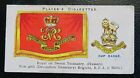 JOHN PLAYER Cigarette Card Military Drum Banner Devon Yeomanry Army Regiment