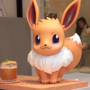 43cm Big Size Anime Eevee Decoration Collectible Toys Action Figure - Foto 1 di 1