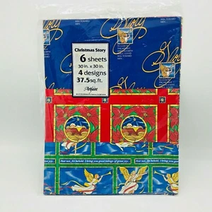 Nuevo Papel Envolvente Regalo Artefaire Navidad Vintage 112 Pies Cuadrados 4 Diseños 30 x 30 Pisos - Imagen 1 de 9