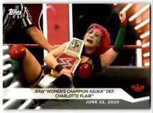 2021 Topps Women's Divions Asuha Def. Charlotte Flair #31 - Picture 1 of 2