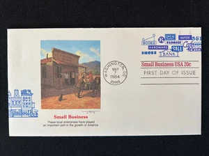 Small Business (Pre-stamped Envelope) FDC Fleetwood May 7 1984 Washington DC - Picture 1 of 2