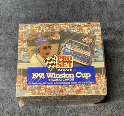 1991 Pro Set Racing Wax Box NASCAR - Image 1 of 3