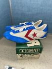 NOS Vintage Converse All Star Track Spikes Shoes #18454 Size 7 - Red White Blue