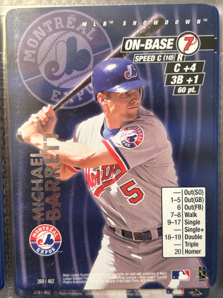 MLB Showdown Base Set 2001 - Commons + Foils + 1st Editions (#245-462) Foto 1 de 1