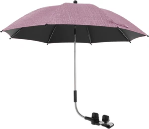 Baby Stroller Umbrella, 360° UV Protection Pram Umbrella, Clip-On Universal Baby - Picture 1 of 12