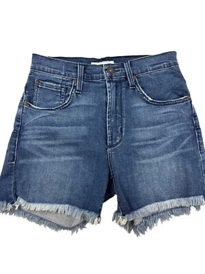 James Jeans женщин джинсовой ткани Jean шорты отрезать середины подъема синий Summer размер 26 новый без ЯРЛЫКОВ - Изображение 1 из 4