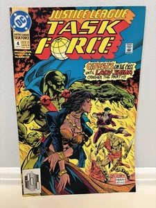 Justice League Task Force #4 Comic Book DC 1993  - Picture 1 of 4