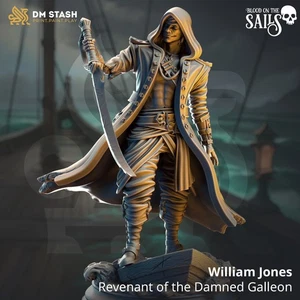 Male Revenant - William Jones - 32mm Scale - DM Stash - Picture 1 of 1