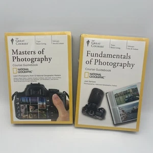 National Geographic Masters of Photography AND Fundamentals of Photography NEW - Picture 1 of 7