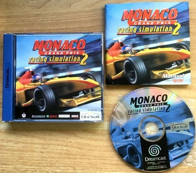 MONACO GRAND PRIX RACING SIMULATION 2 COMPLET SEGA DREAMCAST PAL EURO CIB OVP II - Photo 1/4