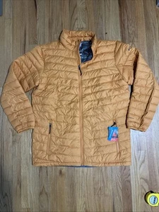 Columbia Slope Edge Hooded Jacket Omni Heat Orange Men's Size Large Tall NWT NEW - Picture 1 of 16