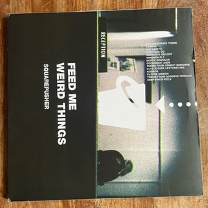 SQUAREPUSHER - FEED ME WEIRD THINGS  MINT CLEAR 2 VINYL LP +10" / LARGE BOOKLET - Imagen 1 de 24