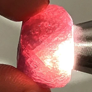 40,81 Ct - Zaffiro Blu Viola Blu Naturale 100% Ottimo Grezzo Bicolore - Foto 1 di 5