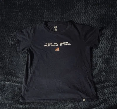 Uniqlo Nintendo Super Mario Bros. T-Shirt Retro Gaming Tee - Size XL Youth - Image 1 of 4