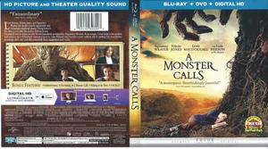 A Monster Calls 2016 Blu-Ray DVD ARTWORK Paper Insert ONLY FREE SHIPPING USA - Picture 1 of 1