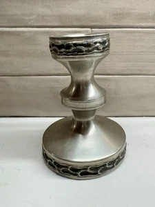 Vintage BRODRENE MYLIUS B M Norwegen Zinn Kerzenständer KERZENSTÄNDER Mid Century - Bild 1 von 9