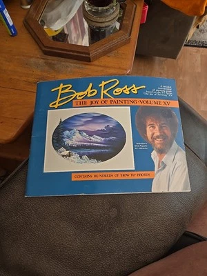 Bob Ross The Joy of Painting Volume XV Instructional oil painting guide 1992 2nd - Image 1 of 2