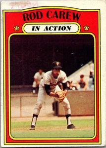 Rod Carew 1972 Topps #696 Minnesota Twins - Bild 1 von 2