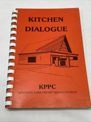 Cookbook kitchen dialogue Kenwood Park Presbyterian Church cookbook spiral bound - Image 1 of 4