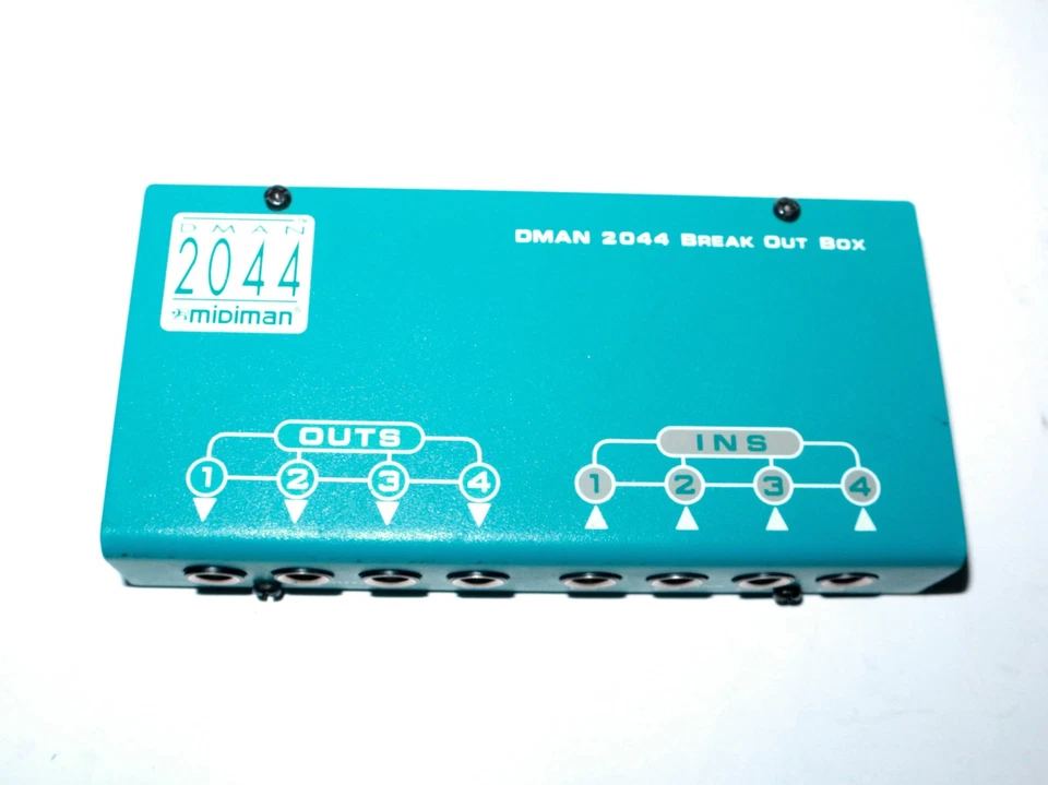 Vintage Midiman DMAN 2044 Break Out Box 4-In / 4-Out - No Cable - Image 1 of 4