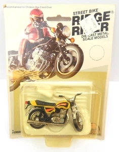 8A Zee Toys Yamaha Street Bike Motorcycle Ridge Rider 1981 Hong Kong MOC - Picture 1 of 4