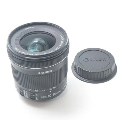 Lente Canon EF-S 10-18 mm F/4,5-5,6 IS STM [como nueva] #5250 Foto 1 de 4