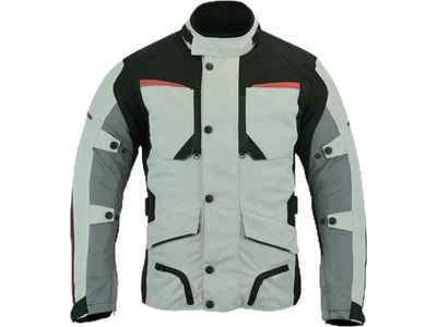 Chaqueta de motocicleta BMW Adventure para hombre equipo de conducción de motociclista de turismo gris negro Foto 1 de 4
