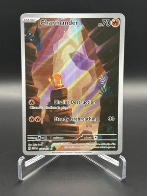 Pokémon | Charmander | 168/165 Scarlet & Violet 151 MEW | Illustration Rare | EN - Bild 1 von 2