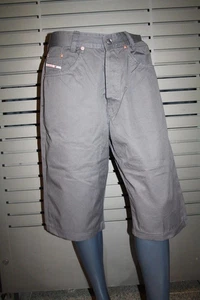 Picaldi Jeans Zicco 472 Shorts Gabardine Gray New 100% Cotton - Picture 1 of 5