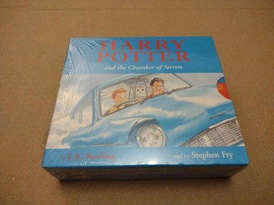 *sealed* Harry Potter And The Chamber Of Secrets Audiobook CD Stephen Fry c2000 - Image 1 of 3