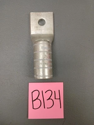 Panduit LCB1000-58W-3 Copper Lug, Long Barrel, One 5/8" Hole - ECS - Image 1 of 4