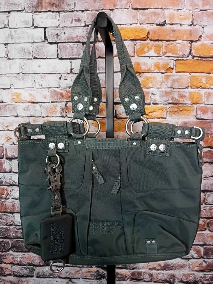 George Gina & Lucy GG&L “Oh Jackie” Nylon Tote Bag – Rare Vintage - Image 1 of 4