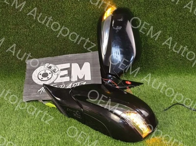 Par de espejos retrovisores laterales Lexus GS350 GS460 GS450H 2009-2011 con luz LED usados OEM Foto 1 de 4