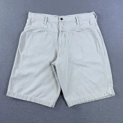 Pantalones Cortos De Colección Años 90 Marithe Francois Girbaud Para Hombres Lavado a la Piedra Talla 36 Garra Cremallera EE. UU. Foto 1 de 4