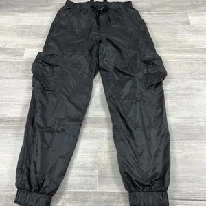 Pantalones cargo Nike Tech forrados tejidos para hombre pequeños FB7911-010 negros/negros nuevos sin etiquetas - Imagen 1 de 9