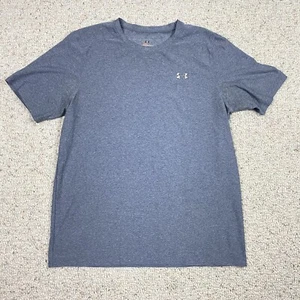 Underarmour Youth Top sz XL Gray Short Sleeve Crew Neck Athletic T Shirt Active - Picture 1 of 12