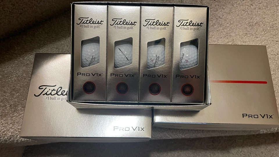 3 Dozen NEW 2025 Titleist Pro V1X Golf Balls - ProV1X White Ball - Image 1 of 1