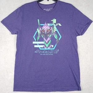 Camiseta gráfica Neon Genesis Evangelion para hombre L anime - You are (not) Alone Robot - Imagen 1 de 18