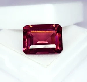 Zafiro natural Padparadscha 10 quilates piedras preciosas sueltas certificadas corte cojín G01019 - Imagen 1 de 12